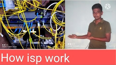 Server room setup of local isp / internet service provider/ internet server room