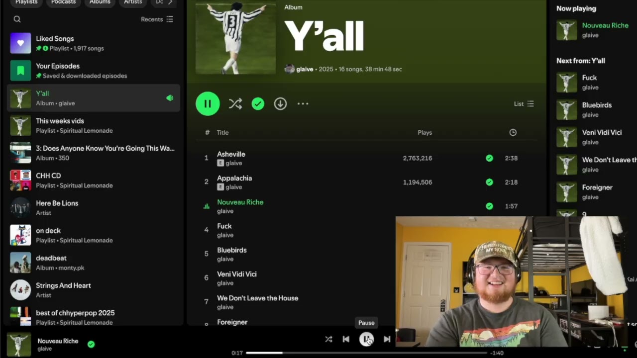 Y'all - РЕАКЦИЯ НА АЛЬБОМ Glaive