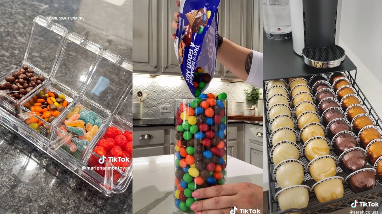 Food Restocking Satisfying Random Restock, Food restock, Organizing & Cleaning ASMR ...