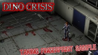 Dino Crisis - #ep7 - Taking Fingerprint Sample