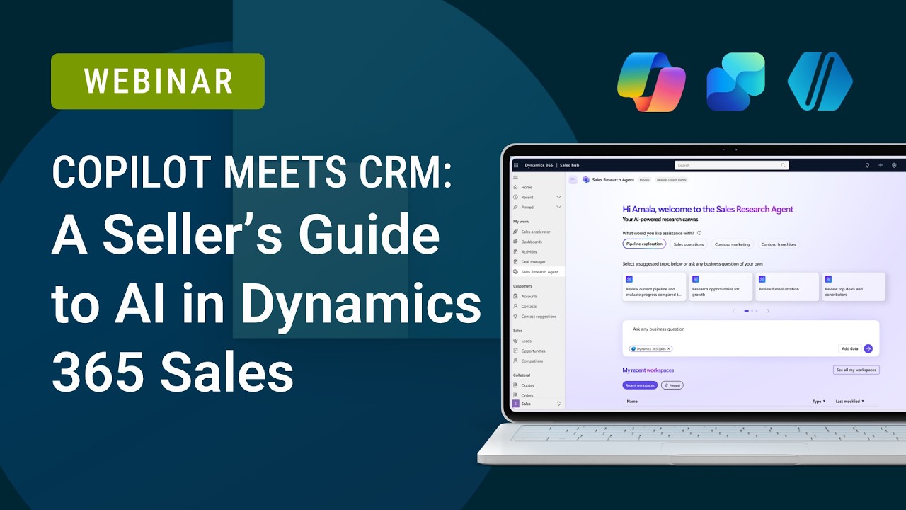 A Seller's Guide to Copilot and AI Agents in Dynamics 365 Sales and ...