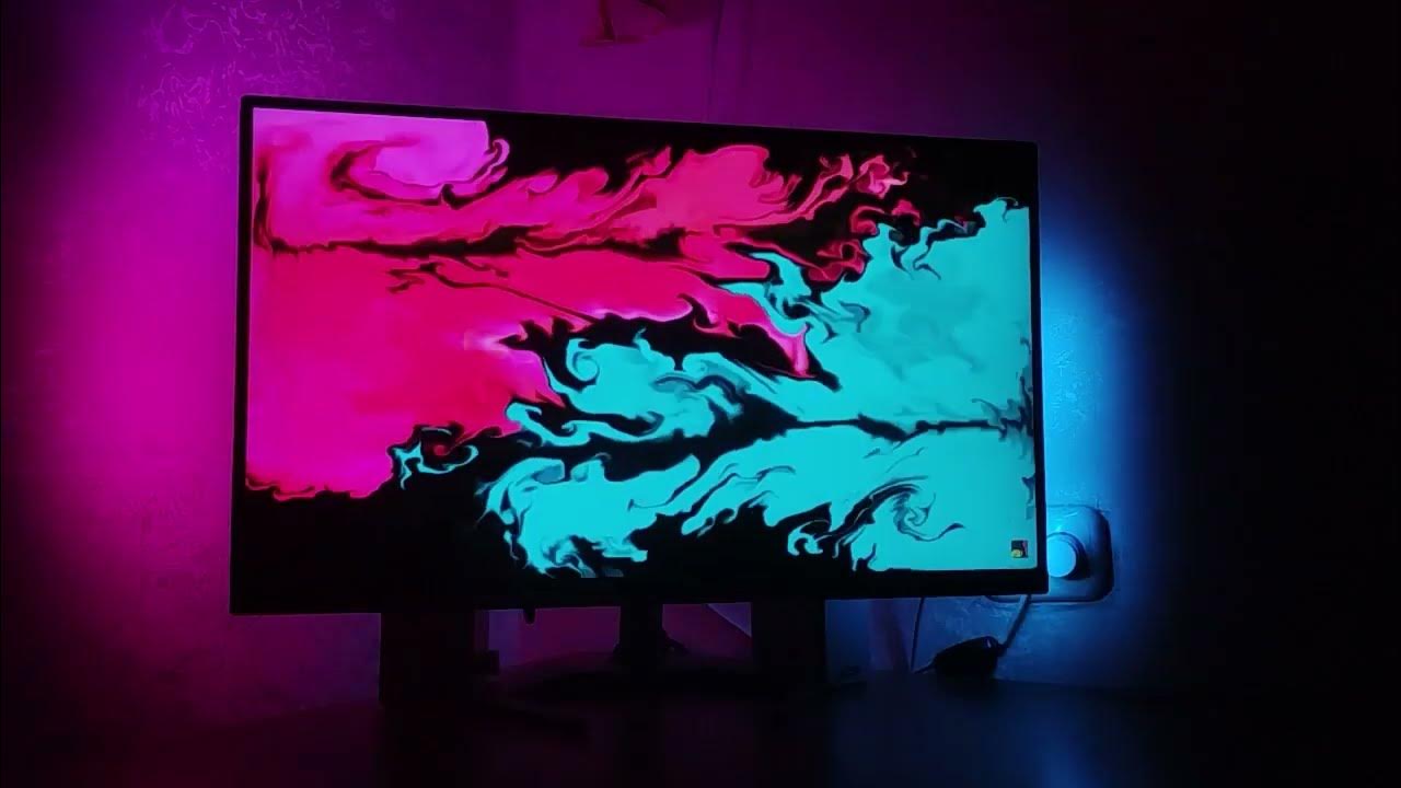 Skydimo ambilight монитор 27 - YouTube