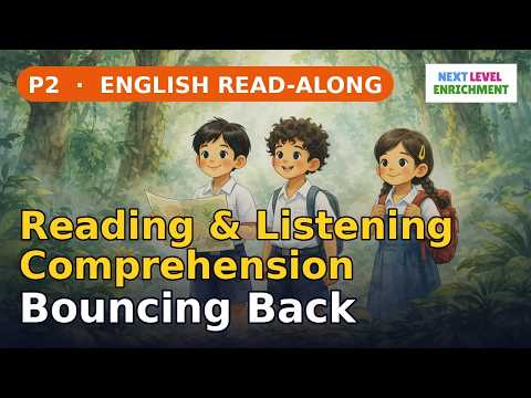 Bouncing Back 🎧 Listen, Read & Learn! Primary 2 English Story + Comprehension Questions (Singapore)