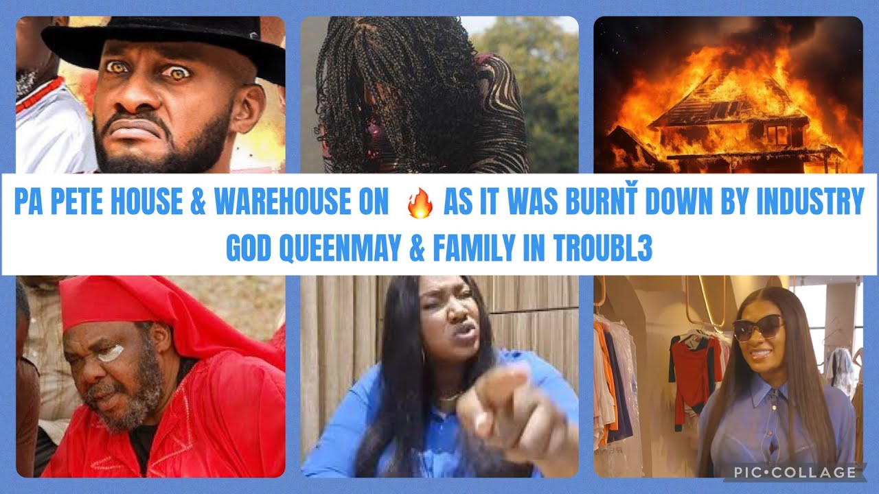 BAD NEWS PAPETE HOUSE & WAREHOUSE  🔥 IT WAS BURNŤ DOWN BY INDUSTRY G0D QUEENMAY & FAMILY IN TROUBL3