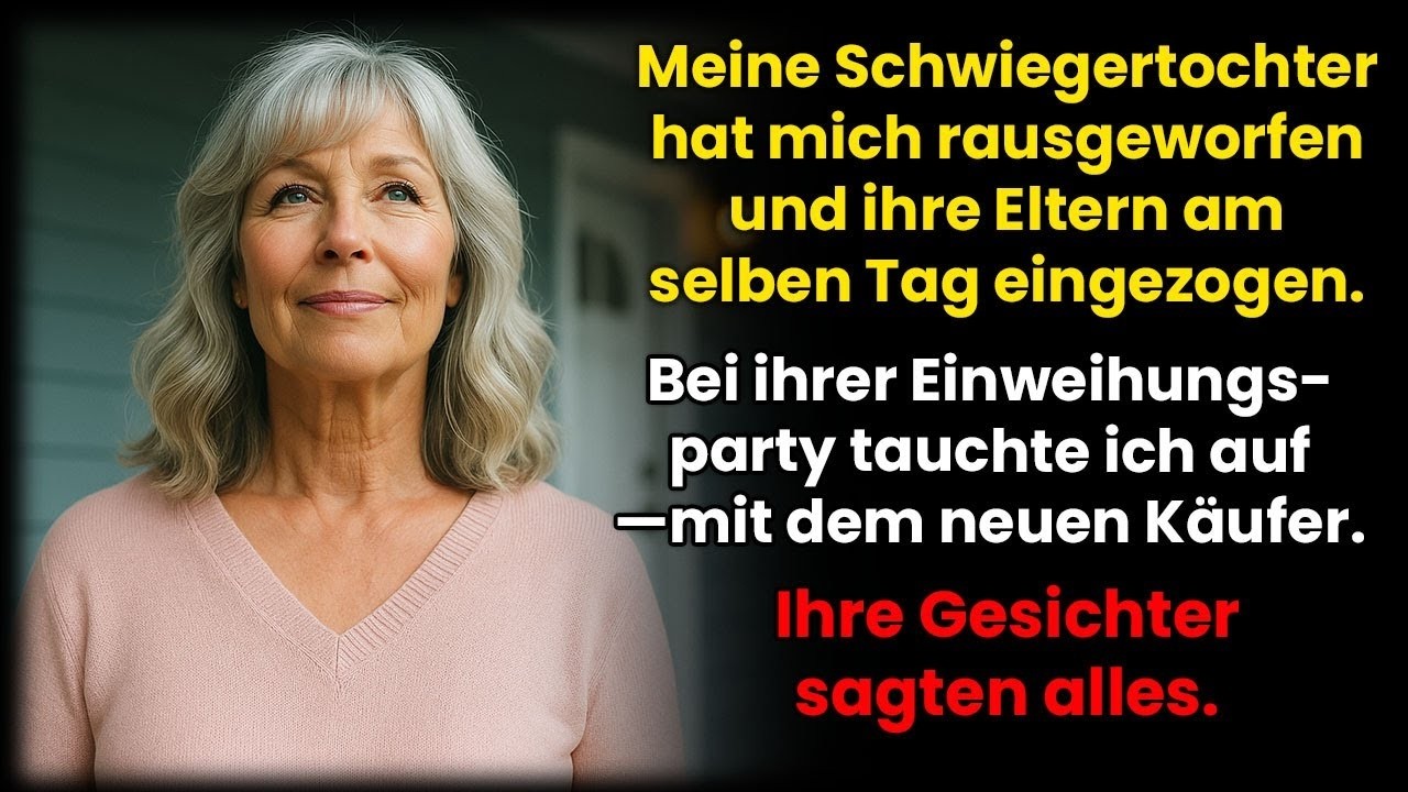 Meine Schwiegertochter warf mich raus – am nächsten Tag verkaufte ich das Haus