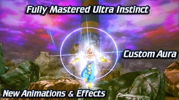 Xenoverse 2 *NEW* Ultra Instinct Fully Mastered Transformations for CAC (Male & Female) 4 Stages