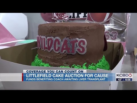 Littlefield High School Cake Auction raises $11.5K for coach’s liver transplant