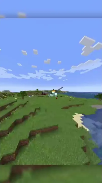 マイクラ 花火エリトラよりも速い トライデントを使った移動方法 Minecraft Shorts Mp3