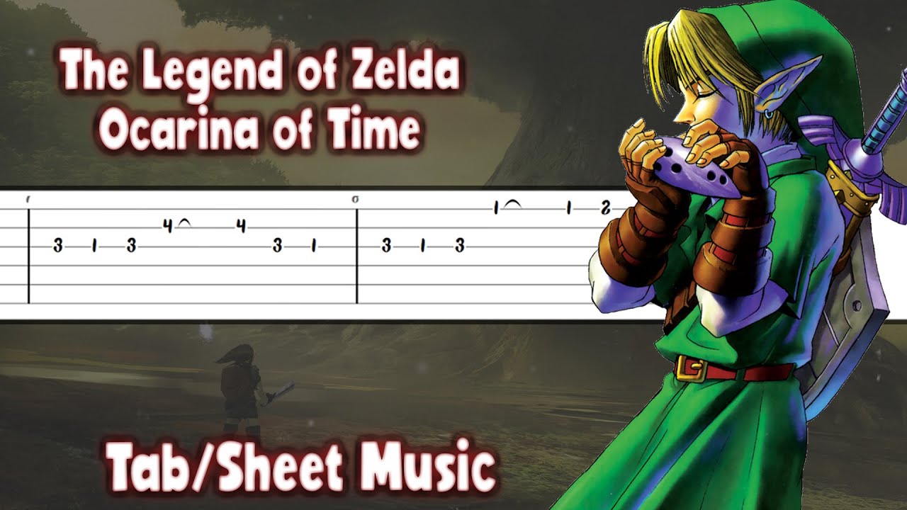 The Legend of Zelda Ocarina of Time Intro Theme Guitar Tab / Guitar