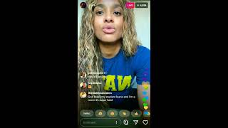 @Ciara on live IG answers fans questions n Kelly Rowland stop through