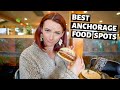 6 Restaurants you HAVE TO TRY in ALASKA // Anchorage Food tour