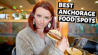 6 Restaurants you HAVE TO TRY in ALASKA // Anchorage Food tour