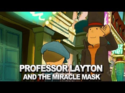 Professor Layton and the Miracle Mask Gameplay Trailer - Nintendo