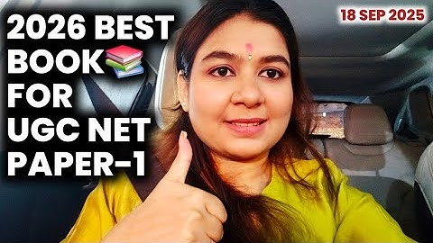 🔥UGC NET December 2025 | New Update | Best Book for Paper-1 to crack UGC NET JRF | By Shefali Mishra