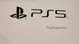 PS5 unboxing