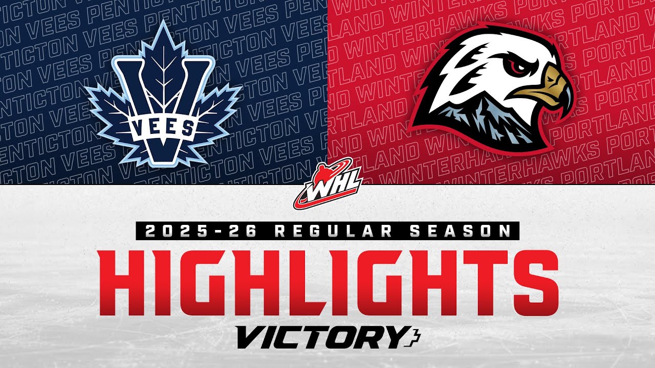 «Пентиктон Виз» против «Портленд Уинтерхокс» 13 декабря | Обзор матчей WHL 2025-26