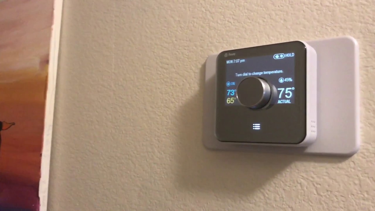 Hive Active Thermostat Installation - YouTube