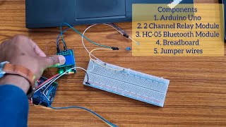 Home automation | Blutooth Controller | HC 05 connection with Arduino