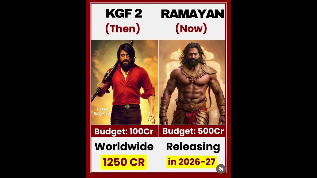 KGF 2 VS Ramayan movie comparison box office collection 