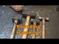 Rounding hammers - tool of the day