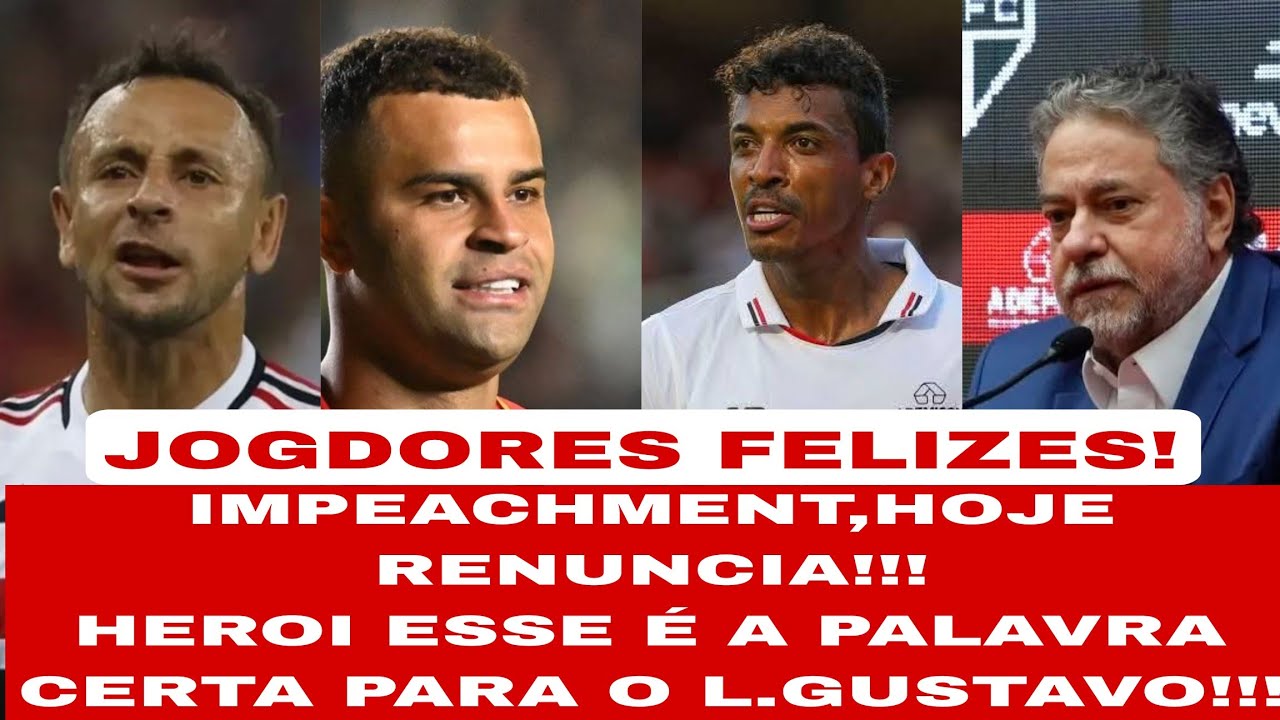 JOGADORES COMEMORAM IMPEACHMENT,MASSIS VAI AO CT!! ALISSON SAIRA??? RAFINHA ASSINA PROXIMA SEMANA e+