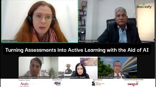 Turning Assessments into Active Learning with the Aid of AI
