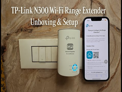 TP Link N300 Wi Fi Range Extender Unboxing & Setup 2025 – Step by Step ...