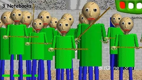 99 BALDIS!!! CLONING BALDI!!! Baldi