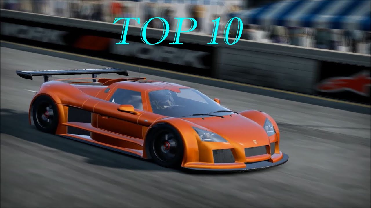 Need For Speed Shift 2 Unleashed Top 10 Cars YouTube