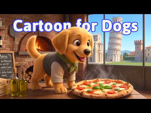 Dog Cartoon for Relaxation 🐶 TV for Dogs to Reduce Stress 🍃 Dog Music for Comfort and Calm ✨