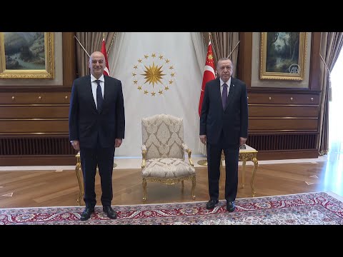 Συνάντηση του Ν. Δένδια με τον Πρόεδρο της Τουρκίας, στην Άγκυρα