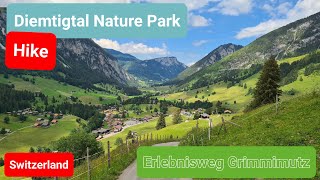 Diemtigtal Nature Park Hike Diemtigtal Wanderung