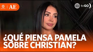 ¿Pamela Franco qué piensa sobre Christian Domínguez ahora? | América Espectáculos (HOY)