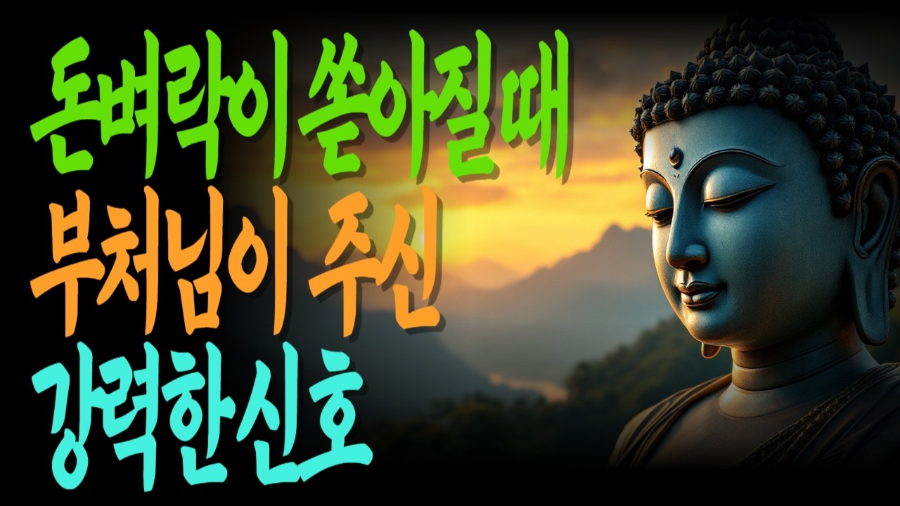 예상치 못한 재물이 들어올 때, 당신의 마음을 시험하는 한 가지 질문