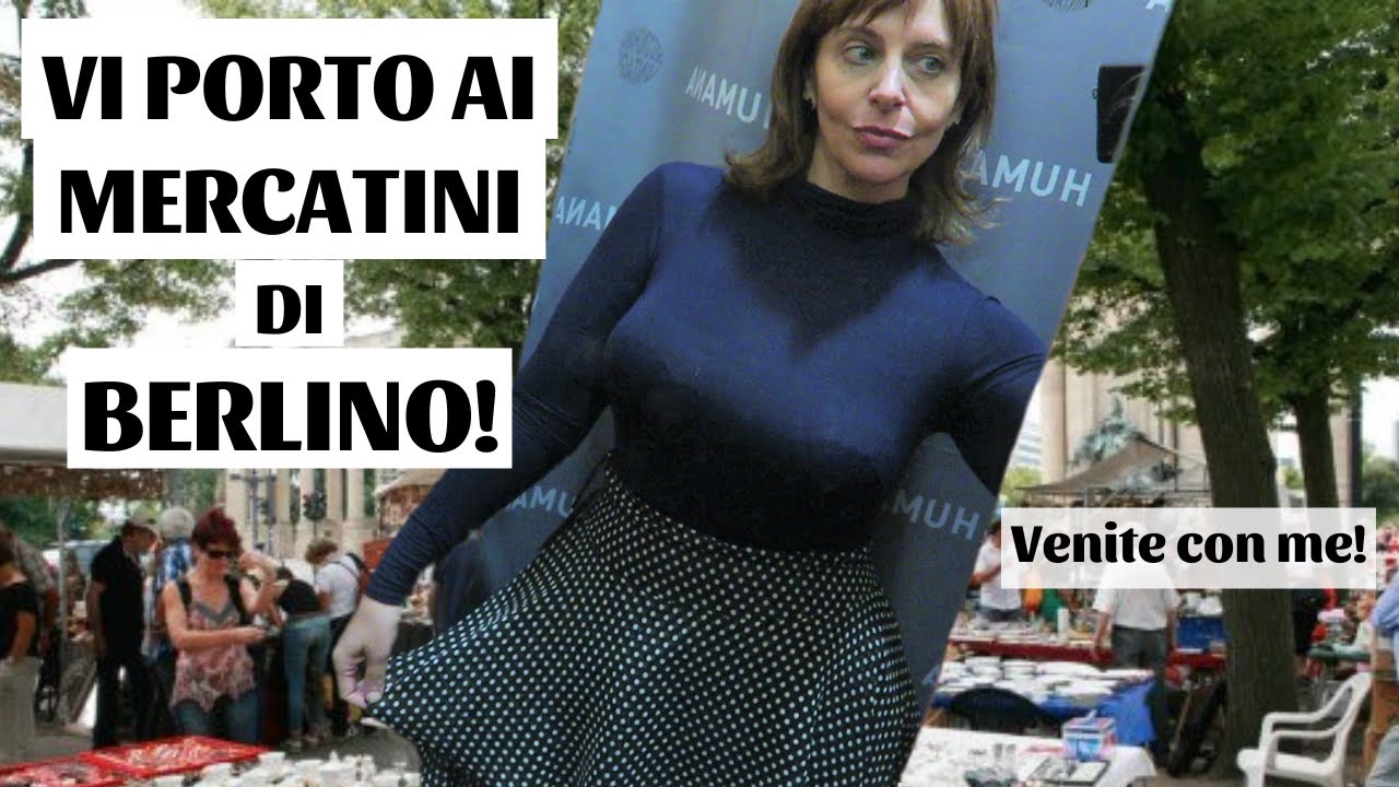 Vi porto ai mercatini di BERLINO: Vlog alla ricerca di vestiti usati