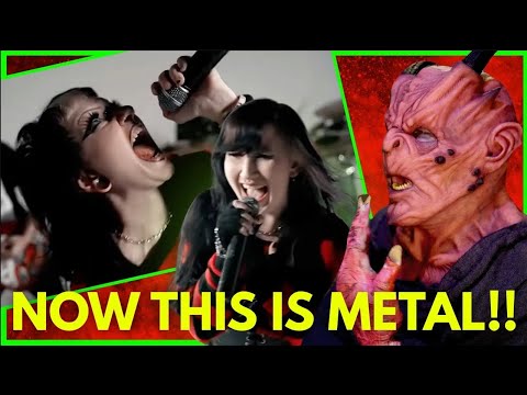 Satan Reacts to BRUTAL Female Fronted Hardcore Band! This Is EPIC!!!