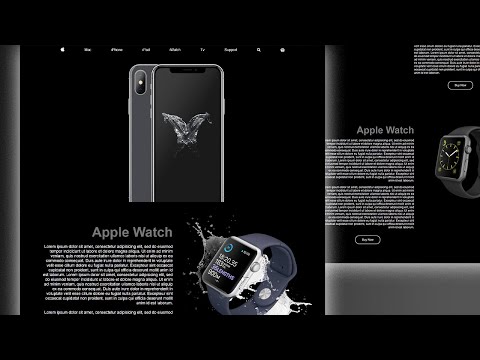 Responsive Apple Website | HTML and CSS