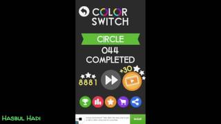 NEW Color Switch [ CIRCLE MODE ] Level: 31 - 50 Game Play screenshot 5