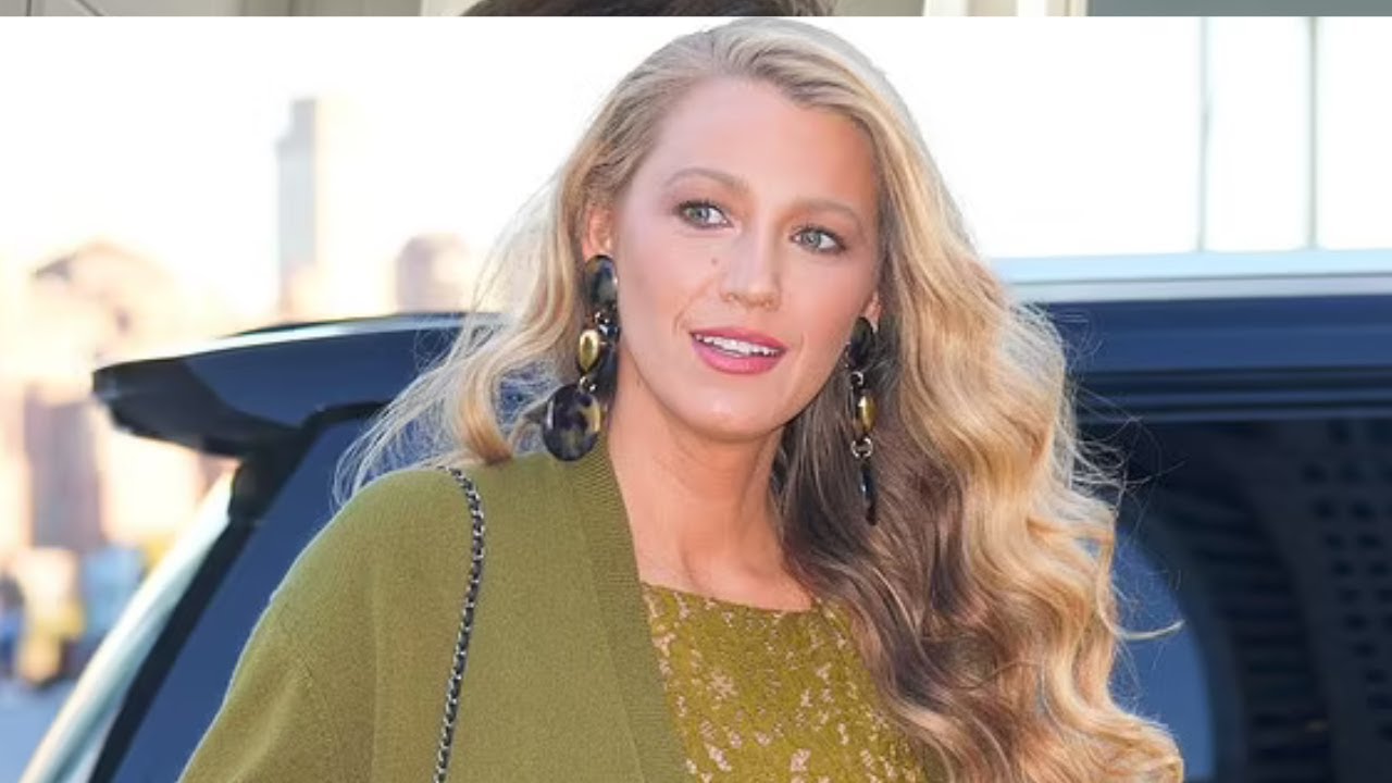 blake lively green dress Blake Lively Shines in Sheer Green Dress at New York City Event After Major  Philanthropic Donation