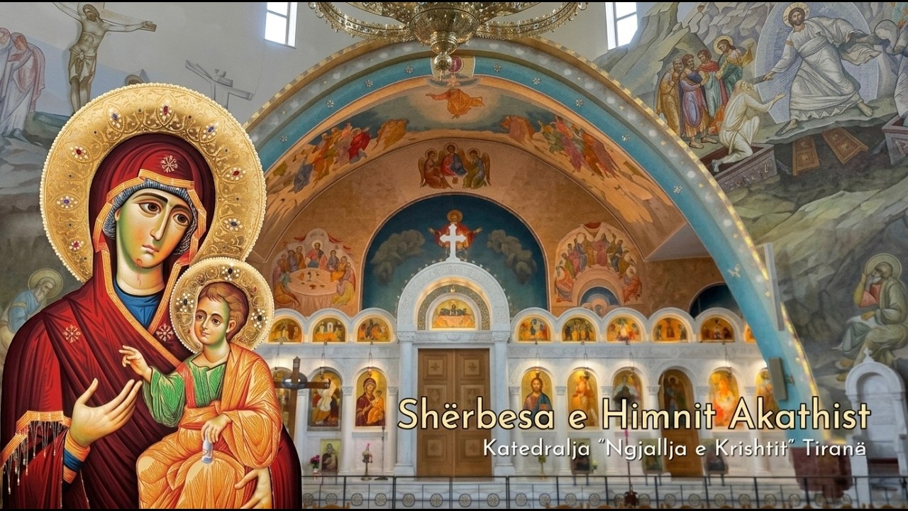 🔴 LIVE: Himni Akathist (Stanca II) – Drejtpërsëdrejti nga Katedralja 