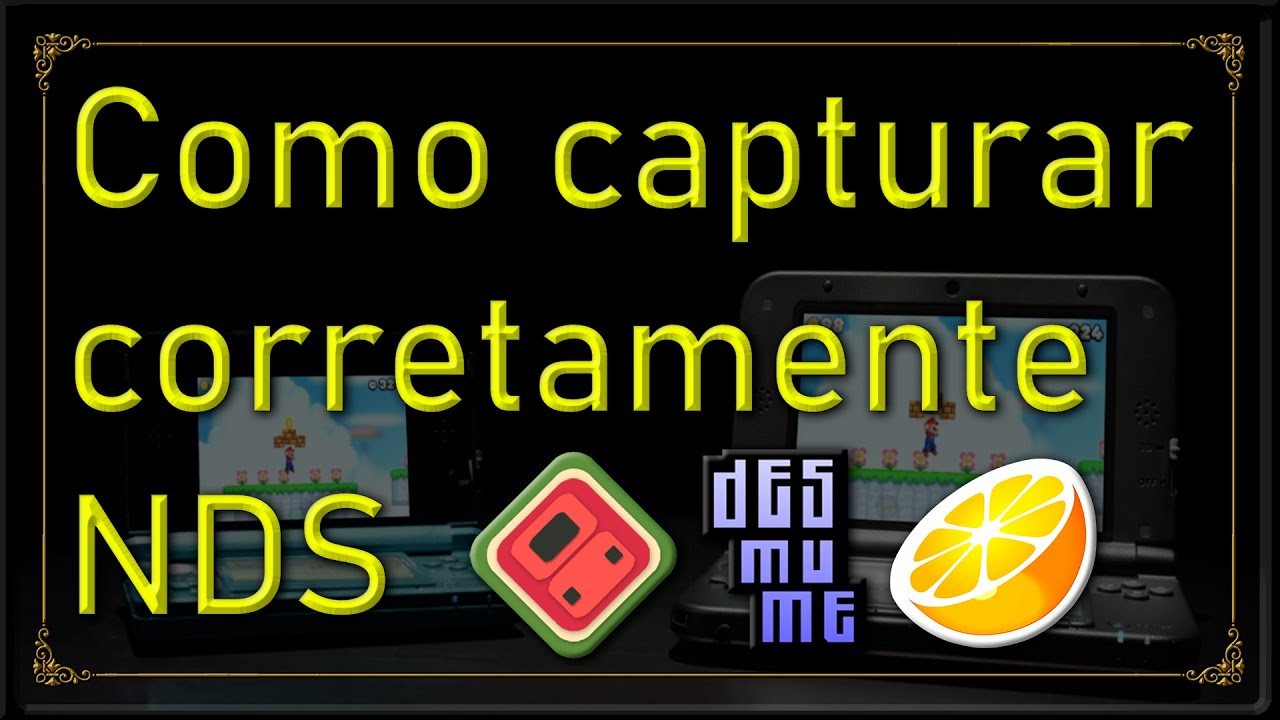 Como capturar Citra Desmune e Melon DS no OBS.
