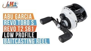 Abu Garcia Revo Toro S REVO T2 S61 Low Profile Baitcasting Reel | J&H Tackle