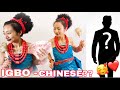 I TRANSFORMED MY CHINESE FRIEND INTO AN AFRICAN PRINCESS??😲❤️| IGBO-CHINESE?🥰😍
