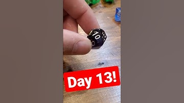 Day 13 of the 30 Day Dice Calendar! #dnd #nerdimmersion #shorts #dice #dungeonsanddragons