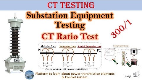 Current Transformer Ratio Test