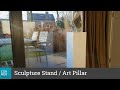 Pillar for sculptures - Cheap &amp; Easy woodworking project - Exhibit your art on a homemade pedestal