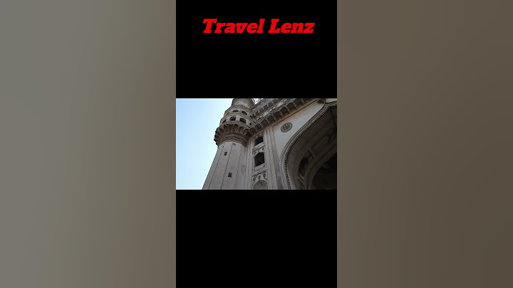 CHARMINAR part 1 HYDERABAD