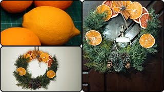 HARİKA VE KOLAY KAPI SÜSÜ(COOL AND EASY DOOR DECORATION)#christmas #diy #hobby