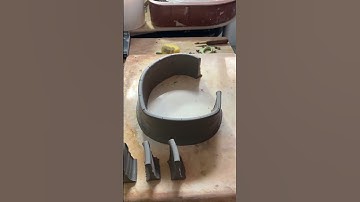 how to make ceramic test tiles (#shorts)