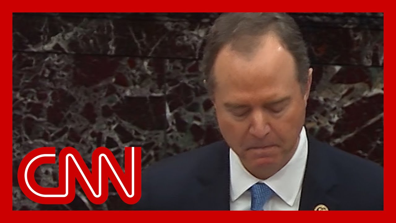 Schiff gets choked up during Trump impeachment trial